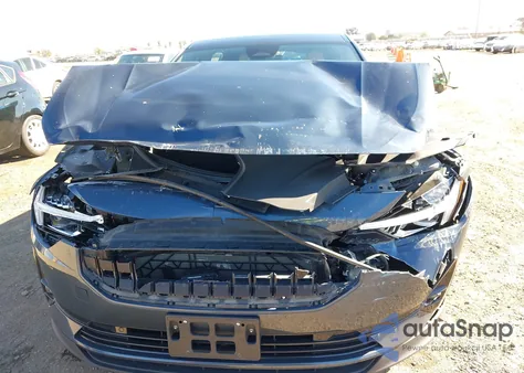 2022 Polestar 2 Long Range Dual Motor z USA, uszkodzony, nr VIN LPSED3KA7NL059336